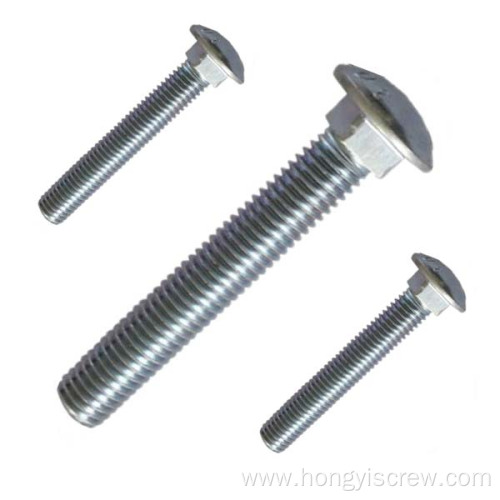 wholesale Hot Dip Galvanized m3 ansi carriage bolts